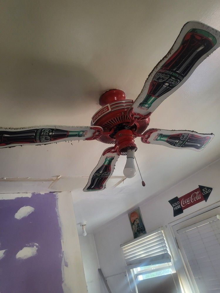 Coca Cola Ceiling Fan