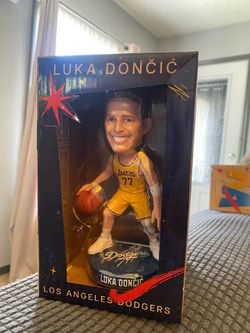 Luka Doncic dodgers bobblehead