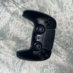 All Black Ps5 Controller 