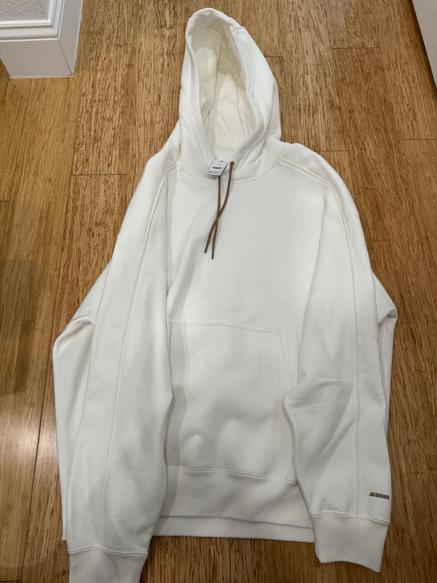 Nike x Jacquemus Le Hoodie Off White Pullover Jacket DR2065 133 Sz XXL NWOT
