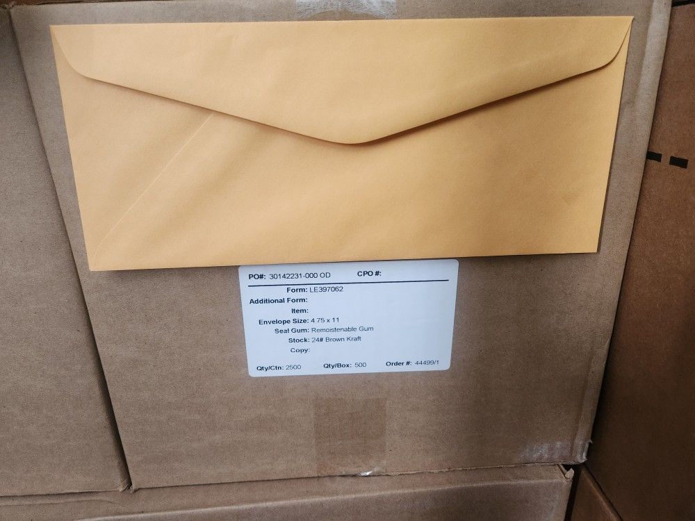 Business Envelopes Got To Go!