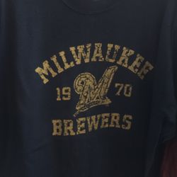 New Brewers Tee. Hit At Stadium In Milwaukee 