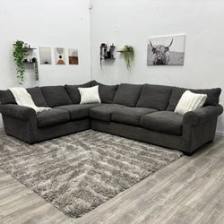 Gray Sectional Couch - Free Delivery 