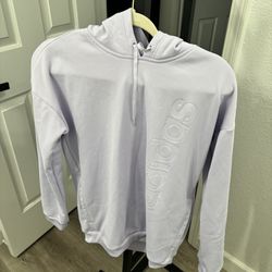 Lilac Adidas Sweatshirt/hoodie