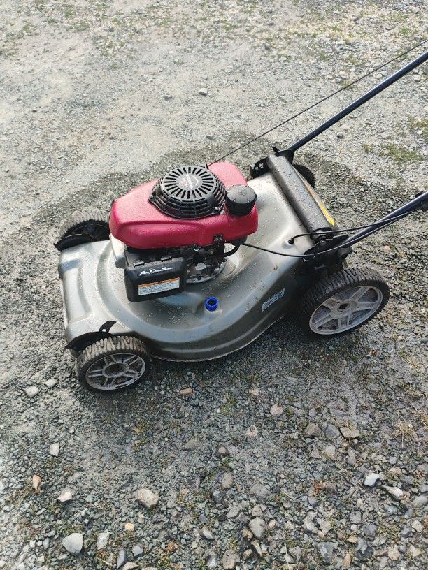 Yard Mower Honda Work Excellent Motor