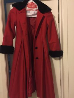 Girls wool over coat