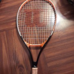 Wilson Tennis Racket Orange In Great Shape