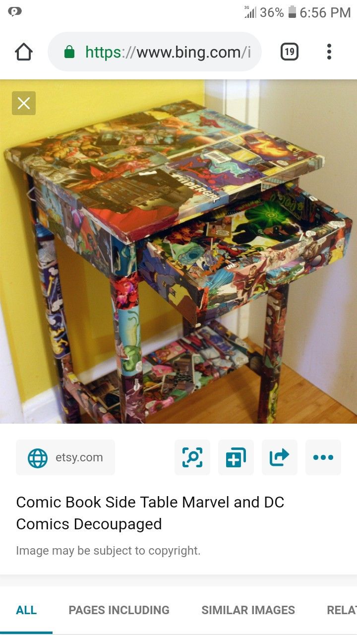 Comic table