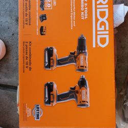 Ridgid 18v Tool Combo Kit
