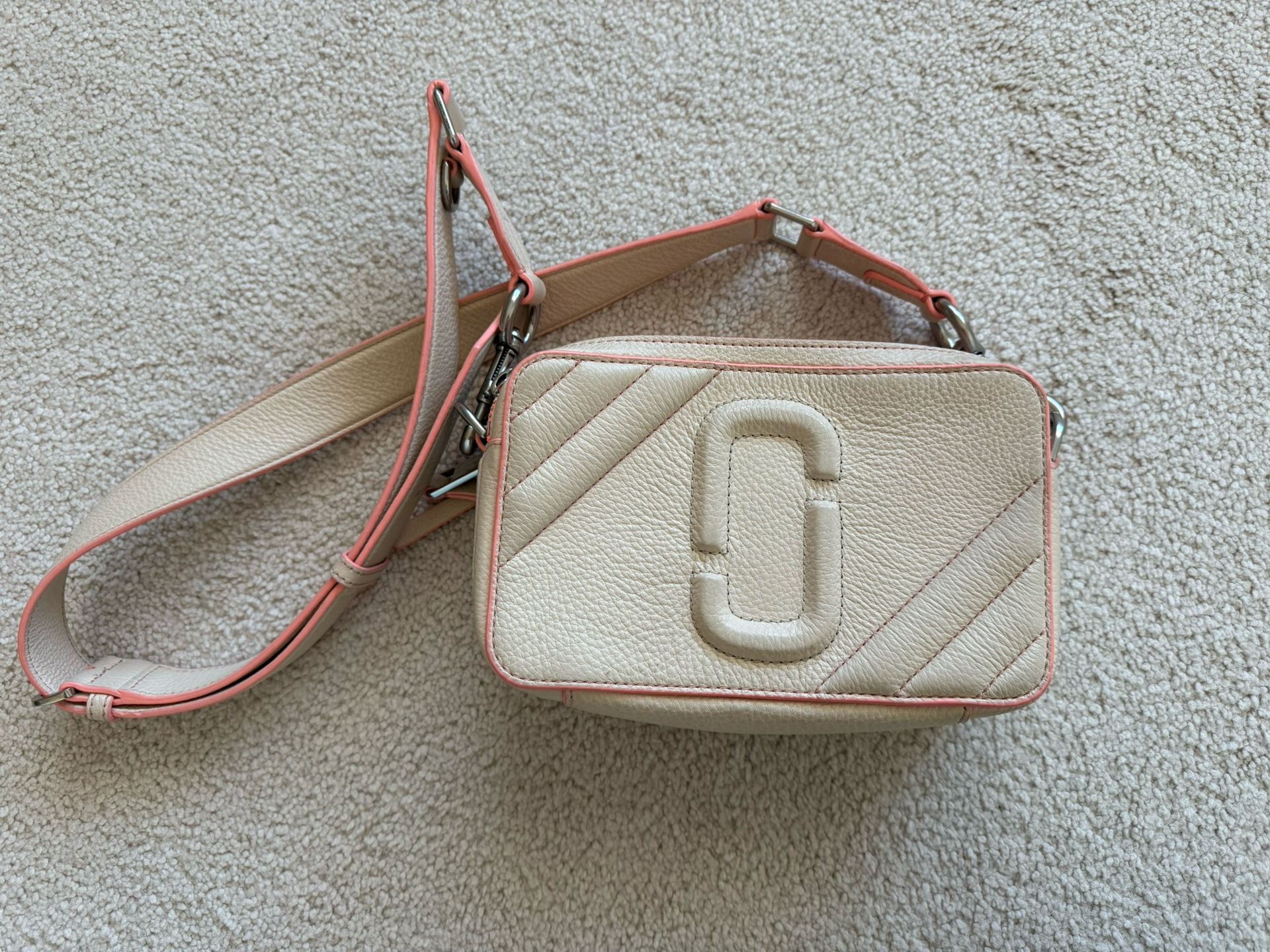 Marc Jacob’s ,crossbody,beige Leather