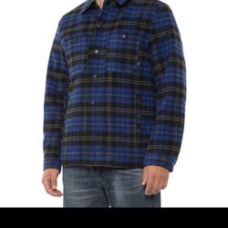 Bass Outdoor Mission Field Jacket - Insulated Size M Blue 