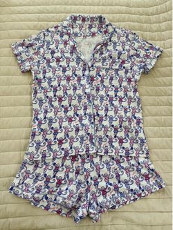Brand New Women’s Roller Rabbit Cheer Pajamas, size medium💜