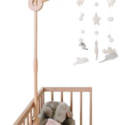 Crib Mobile Arm Wood