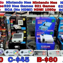 Mini Retro Classic Console Nes Snes Nintendo Super Nintendo Mario Kart Donkey Street Fighter Yoshi 