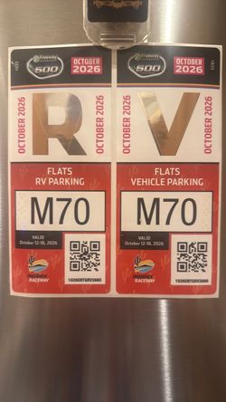 NASCAR PHX. RV CAMPING