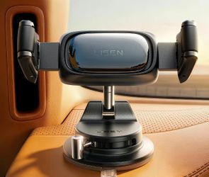 LISEN Auto-Adjusting Phone Holder 360-Degree Rotating Phone Mount