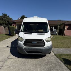 2015 Ford E-Transit 350 Cargo Van · High Roof Van 3D white 