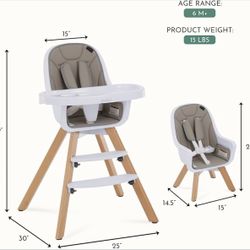 Evolur Zoodle 2 In 1 Chair Baby 