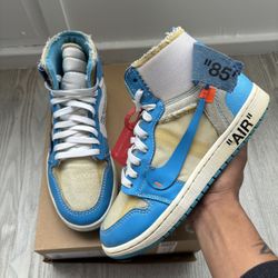2018 Off-White x Air Jordan 1 Retro High OG UNC 