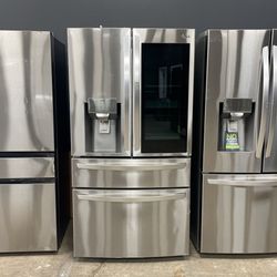 Lg Instaview French Door Refrigerator 29cu