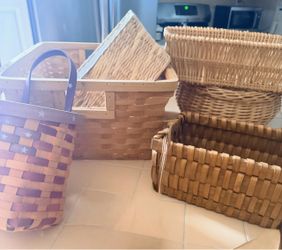 Baskets x 6