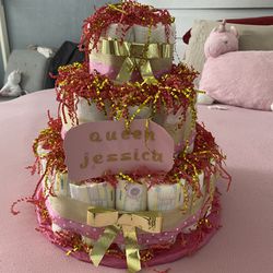 Cake De Pampers - Pastel De Pañales 