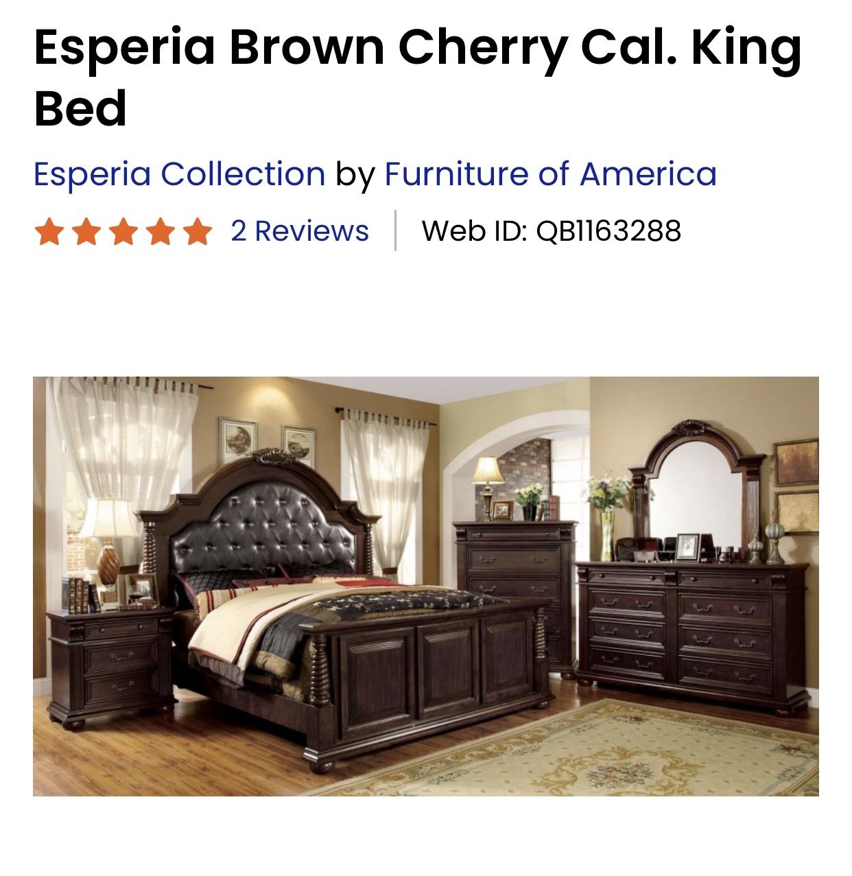 King Size Bedroom Set 