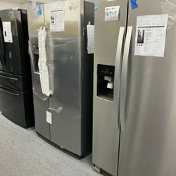 Virtual Appointment Available, Side x Side Refrigerator Whirlpool & LG