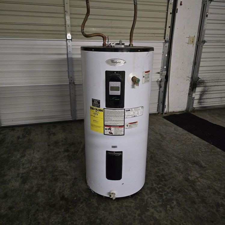 Hot Water Tank Whirlpool Water Heater Electric 50 Gallon 