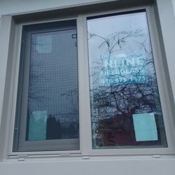 Tempered Bathroom Window , Fiberglass  