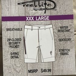 Reel Life Men’s Shorts Brand New 