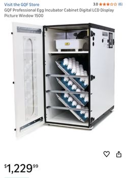 GQF 300 Egg Cabinet Incubator 