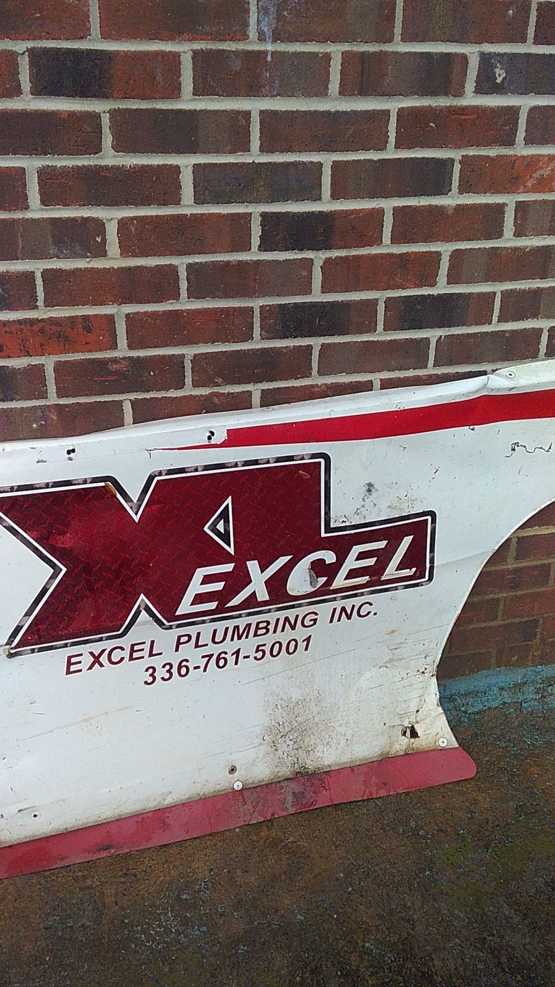 Stock car sheet metal fender