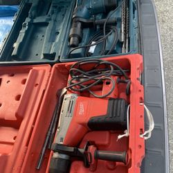 Milwaukee And Bosh Rotary Hammers GOOD CONDITION 