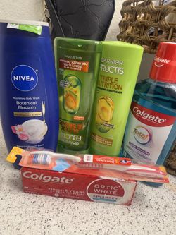 Shampoo toothpaste bundle