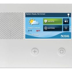 2gig GC2E Security and Control Alarm Panel, Enhanced Security, 5" Touch Screen, (2GIG-GC2E-345)