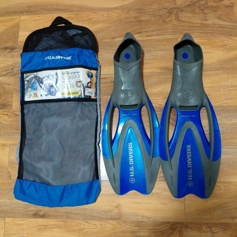 US Divers Swimming Fins Size Adult Medium