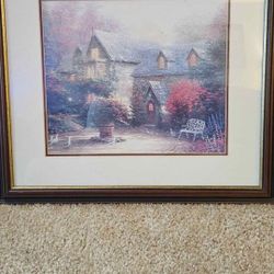 Thomas Kinkade Painting 