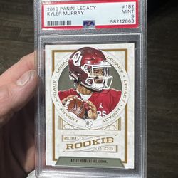 2019 Panini Legacy Kyler Murray Mint 9 