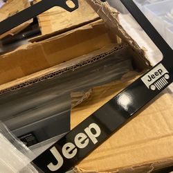 Jeep License Frame