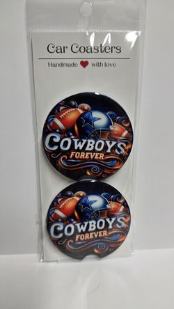 NFL Car Coasters