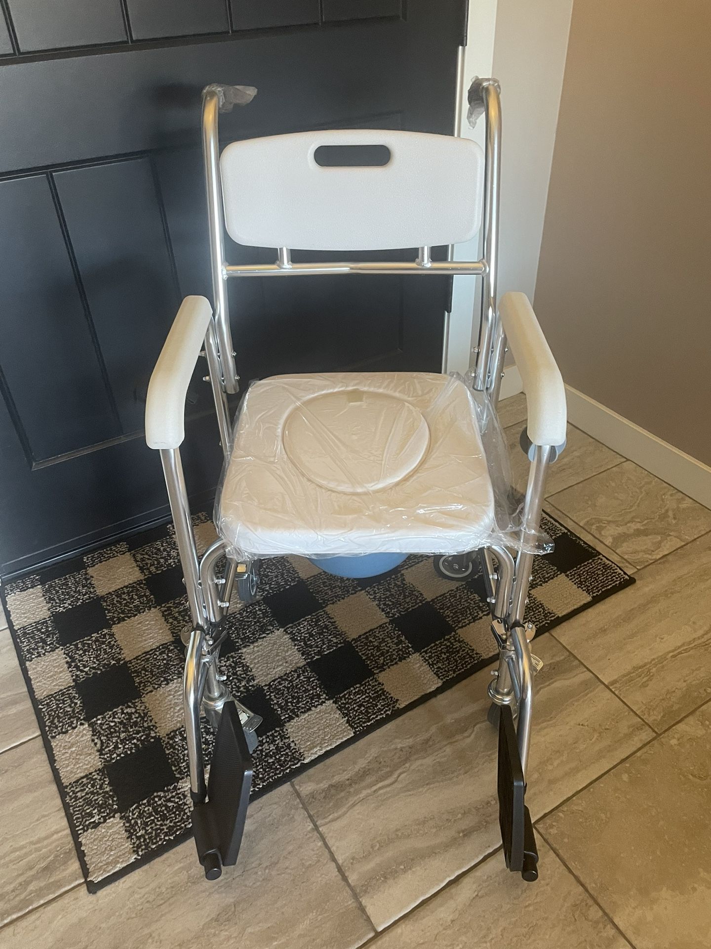 Brand New Shower chair, commode, transport chair