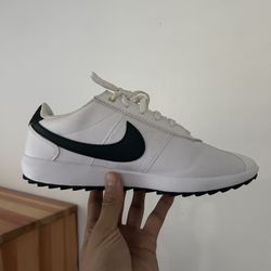  Nike Womens Cortez Golf Shoes – White/Black – Size 7.5 – No Box