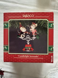 Enesco Candlelight Serenade Christmas Ornament 