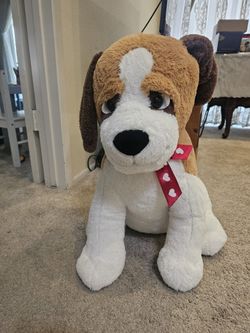 A Bear Beagle Puppy Dog Promise Pets Stuffed Plush Brown & White BABW JB7