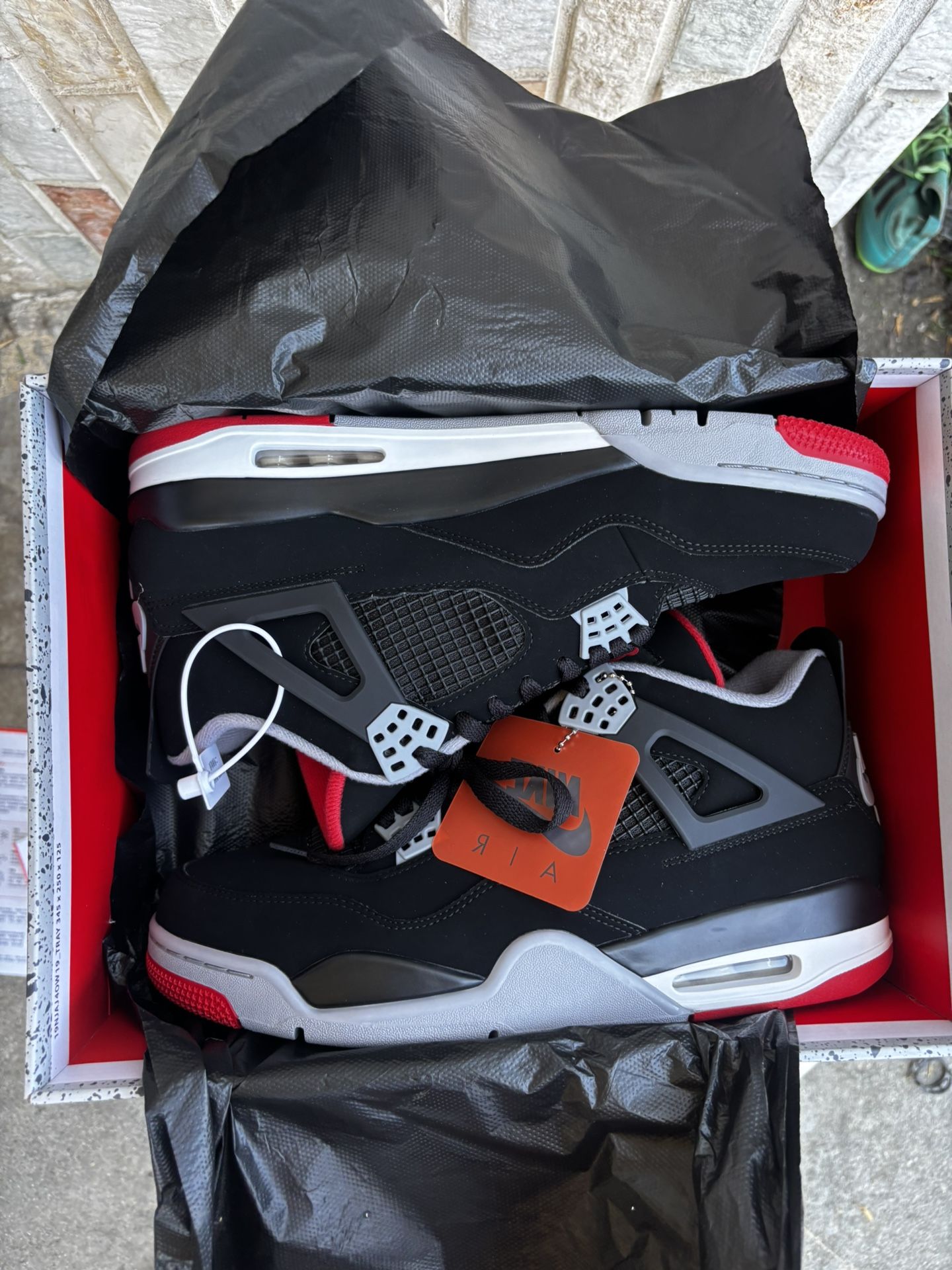 Jordan 4 Bred Size 12