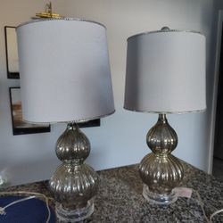 Two Table Lamps 