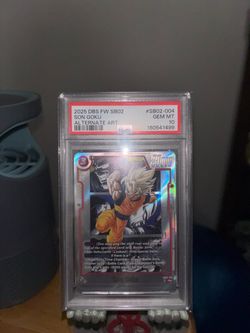 PSA 10 Son Goku SB02-004