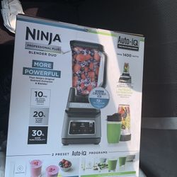 brand new in box ninja professional plus blender duo