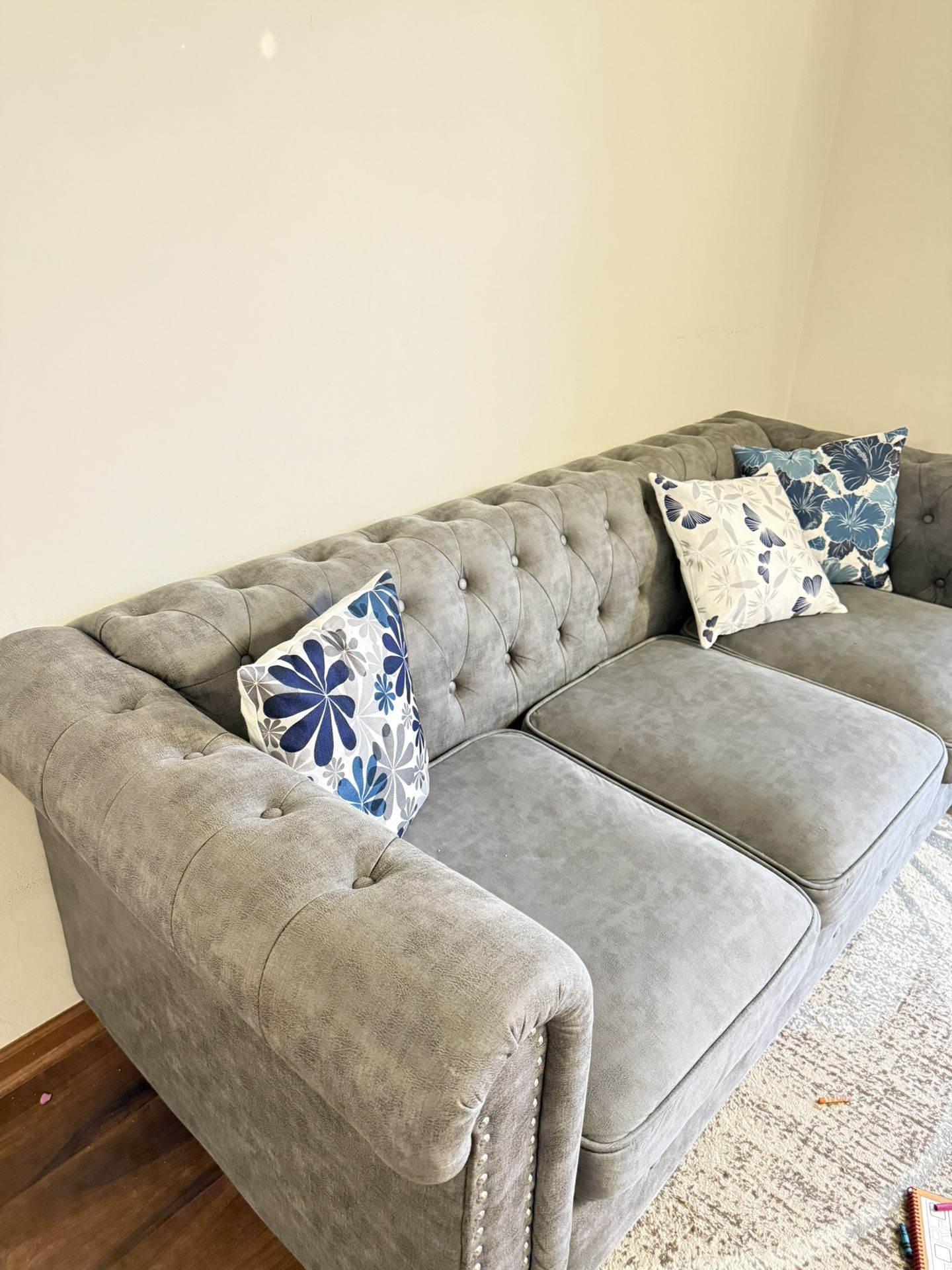 Grey Sofa Set